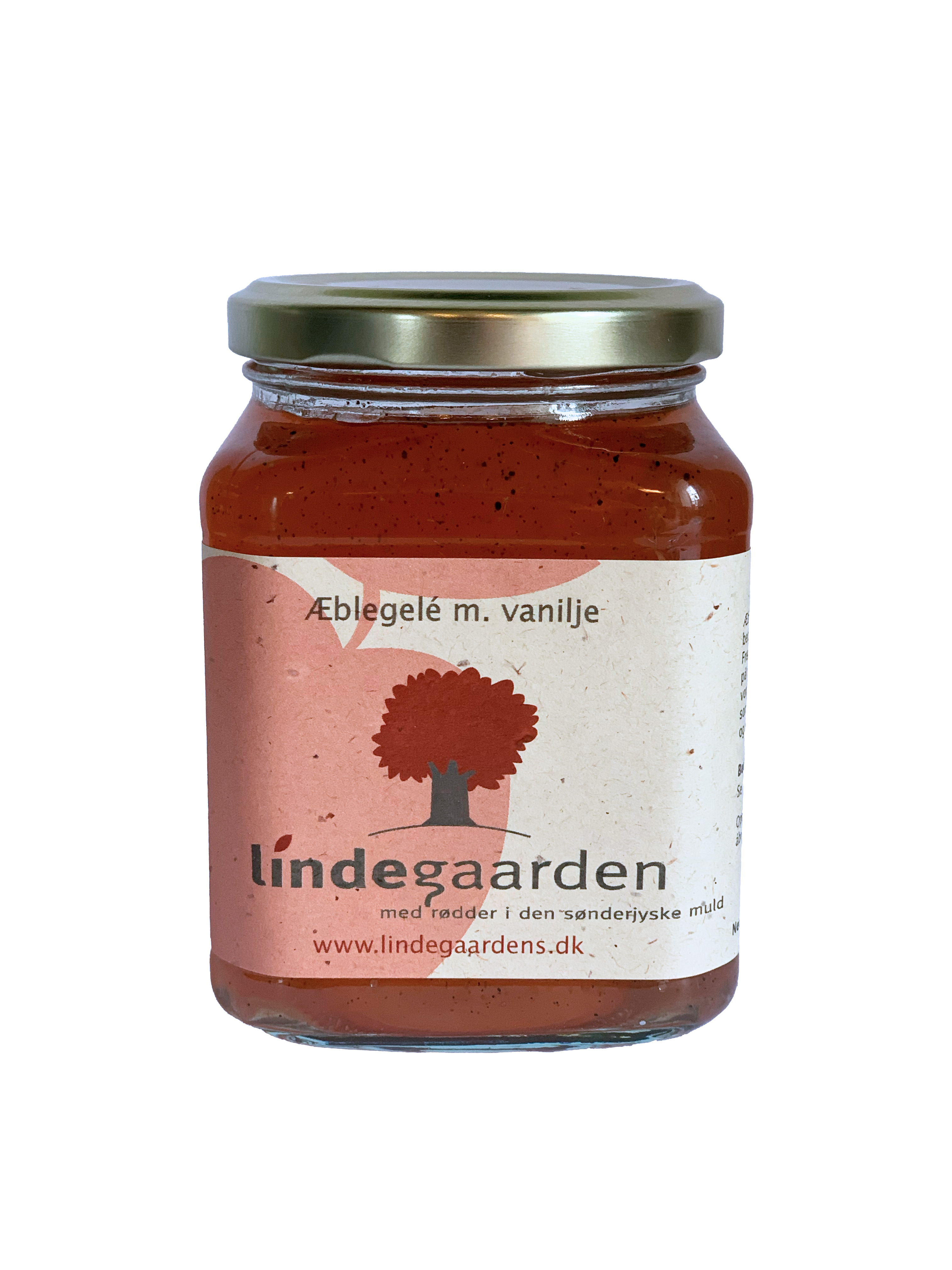 Lindegaarden - Æblegelé m vanilje